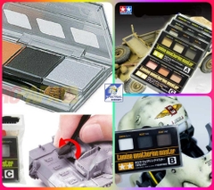 Màu tạo hiệu ứng mô hình figure quân sự gundam Tamiya weathering master