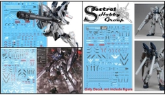 Decal nước dán mô hình MG HG Sinanju Stein NT Narrative Water sticker