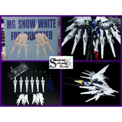 Phụ kiện lắp ráp MG 1/100 HIRM Snow White Wing Zero Pack Wing cannon - Effect Wing