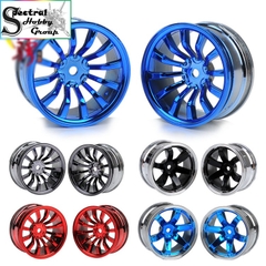 Phụ kiện Mô hình điều khiển RC Car: vành bánh xe mạ metallic cho ô tô 1/10 HSP 94123 94122 các loại Accessories rc