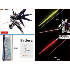 Hiệu ứng Beam Saber Led Effect cho mô hình gundam MG RG HG - VT J29 J33