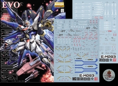 Decal nước MG Strike Freedom - EVO, FS