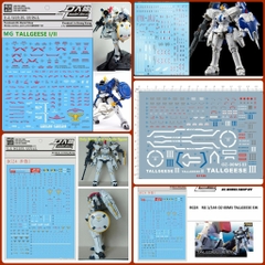 Decal nước mô hình MG RG tallgeese I II III FLUEGEL EW gundam wing các loại Water sticker
