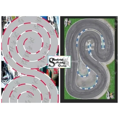 Phụ kiện RC CAR thảm đường đua Drift cho xe ô tô 1/24 - 1/28 Accessories RC