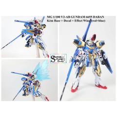 Mô hình lắp ráp MG 1/100 Victory 2 Assault Buster V2AB Gundam 6655 daban (decal+effect)