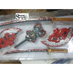 Phụ kiện Metal Build MB 1/72 bộ vũ khí Weapon cho Takeda shingen Date Masamune MCT-J02 MCT-J03 Vizen Moshow Toys