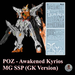 Decal nước MG Kyrios Awakened Hallelujah (GK version)