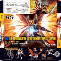 Mô hình lắp ráp HG 1/144 Destiny HEINE WESTENFLUSS (+Effect Wing) 226 STAR