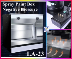 Hộp hút mùi sơn rèm nước áp lực âm LA23 SPRAY PAINT BOX NEGATIVE PRESSURE LAZY