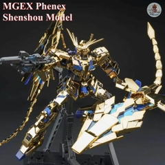 Mô hình lắp ráp MGEX Phenex (+full armor FA unicorn) SHENSHOU model