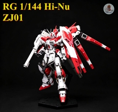 Mô hình lắp ráp RG 1/144 HiNu Gundam (Orange Color) - ZJ01 Model