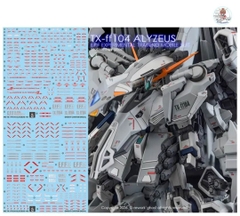 Decal nước HG ALYZEUS TX-FF104