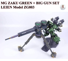 Mô hình lắp ráp MG 1/100 Zaku II Big Gun Thunderbolt Ver ZG003 Leien Model