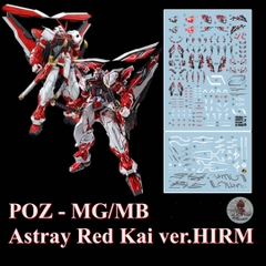 Decal nước Astray Red Kai MG/MB ver.HiRM Ichimonji - POZ