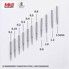 Chisel kẻ lằn kẻ line MADWORK TS Vonfram Tungsten Steel Line Engraver MAD