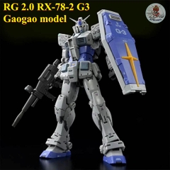 Mô hình lắp ráp RG 1/144 RX-78-2 G3 gundam RX78 2.0 - Gaogao model
