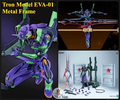 Mô hình lắp ráp Tron Creative Evangelion EVA-01 & 06 Metal Frame Alloy Movable