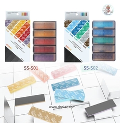 Bộ nhám xốp dính cắt sẵn kèm hộp DSPIAE Sponge Sanding Paper Set (30 Pieces, SS Coarse/Fine)