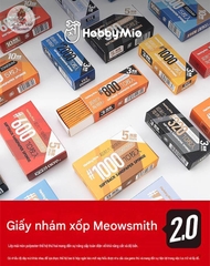 Nhám xốp cắt sẵn Hobby Mio 2.0 set 10 miếng, #320-2000, 20*80mm dày 3mm