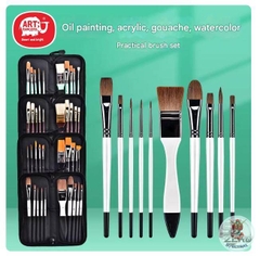 Bộ bút cọ vẽ sơn dầu oil - sơn nước acrylic Art Rangers
