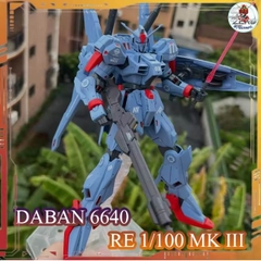 Mô hình lắp ráp RE 1/100 MK3 MKIII Gundam MK-III 6640 daban