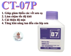 Phụ gia Jumpwind CT07P Retarder Chất làm chậm, ngăn ngừa vết bút, cải thiện độ mịn lớp sơn