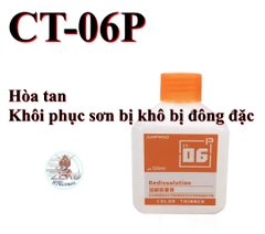 Phụ gia Jumpwind CT06P Redissolution Khôi phục lại sơn đã bị khô, đông đặc 150ml