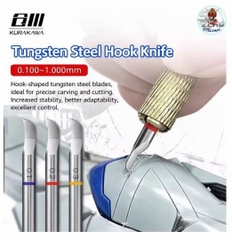 Tạo line detail Chisel lưỡi câu KURAKAWA 0.1-1.0mm ET9 Hook Line Knife + cán