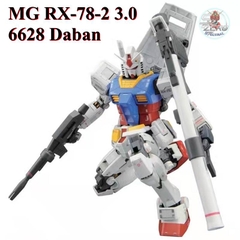 Mô hình lắp ráp MG 1/100 RX-78-2 Gundam ver 3.0 Rx78 - 6628 DABAN