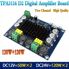 Mạch Khuếch Đại Âm Thanh TPA3116D2 Class D 2 kênh 2*120W XH-M543