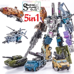 Mô hình Transformer Panzer Legion 5 Ruiner B Evil Energy Trans sphere PT05 Pocket toys