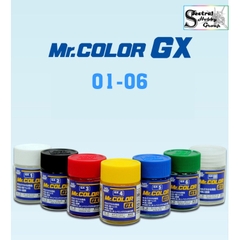 Sơn mô hình MR.hobby COLOR GX basic color 01-06 mr.hobby lacquer paint