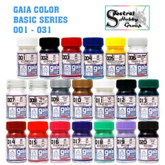 Sơn mô hình GAIA color basic series G001 - G031 lacquer paint