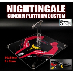 Đế giá đỡ chân đứng Action Base Mica cho NIGHTINGALE Gundam Platform Custom