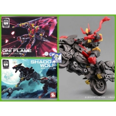 Mô hình lắp ráp FIFTY SEVEN 1/24 Armored Puppet 57-G02 Oni Flame Shadow Wolf