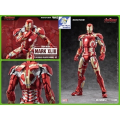 Mô hình lắp ráp Ironman MK43 Marvel Avengers Iron Man Mark XLIII 1/9 Civil War Morstorm
