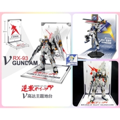 Đế Base Stand THEME FLOOR BACKDROP cho mô hình NU Rx93 RX93FF mg hg rg (không kèm mô hình)