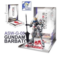 Đế Base Stand THEME FLOOR BACKDROP cho mô hình Barbatos IBO mg hg rg (không kèm mô hình)