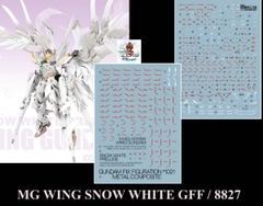 Decal nước MG Wing Gundam Zero Snow White GFF 8827 - POZ