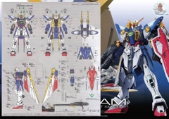 Decal nước RG Wing Gundam TV các loại