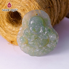 Mặt dây Phật Di Lặc đá Chalcedony