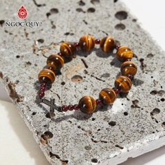Vòng tay đá tự nhiên phối charm - Mẫu VC0175 - Ngọc Quý