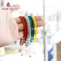 Lắc tay đá mã não