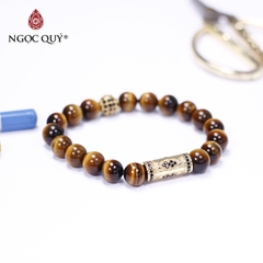 Vòng tay đá tự nhiên phối charm - Mẫu VC0916 - Ngọc Quý
