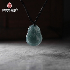 Mặt dây chuyền thần tài lam ngọc