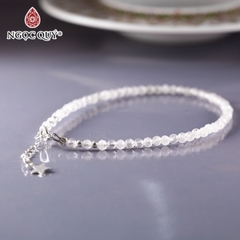 Vòng tay đá tự nhiên phối charm - Mẫu VC1145 - Ngọc Quý