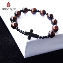 Vòng tay đá tự nhiên phối charm - Mẫu VC1141 - Ngọc Quý