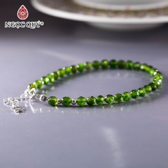 Vòng tay đá tự nhiên phối charm - Mẫu VC1145 - Ngọc Quý