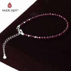 Vòng tay đá tự nhiên phối charm - Mẫu VC1146 - Ngọc Quý