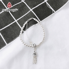 Vòng tay phối charm - Mẫu VC0950 - Ngọc Quý